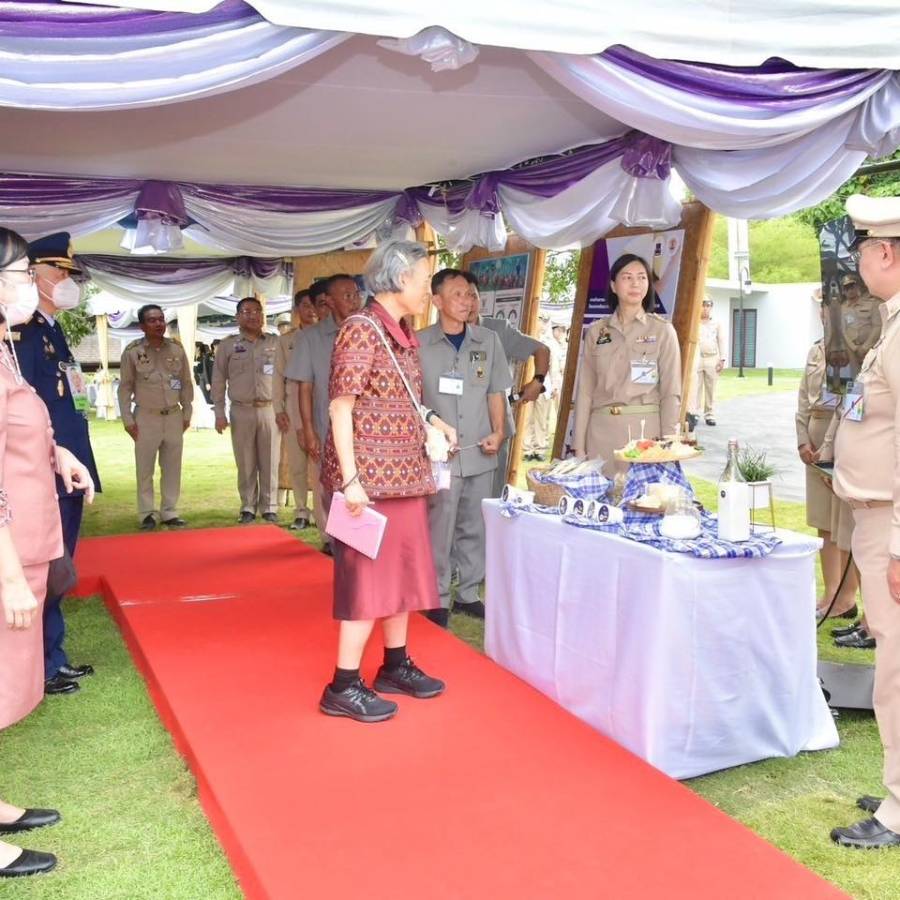 กผส. เข้าร่วมรับเสด็จ สมเด็จพระกนิษฐาธิราชเจ้า กรมสมเด็จพระเทพรัตนราชสุดา ฯ สยามบรมราชกุมารี เสด็จฯ ไปทรงเปิดงาน 