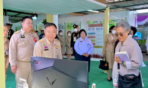 กองผลิตภัณฑ์ปศุสัตว์ จัดนิทรรศการแสดงผลงาน และร่วมพิธีเปิดงานเทศกาลโคนมแห่งชาติ ประจำปี 2568